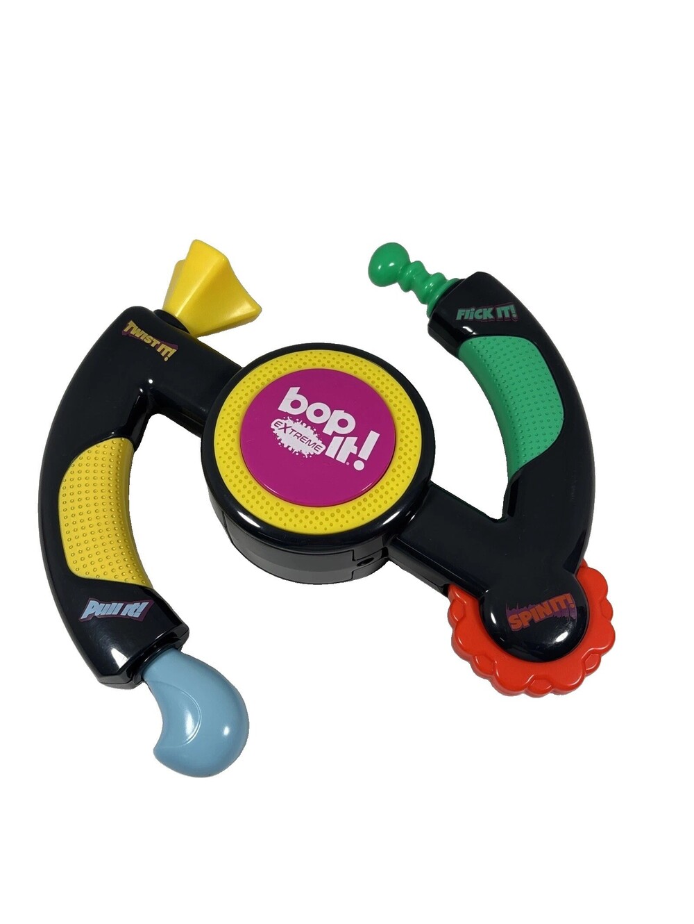Bop It! Extreme Hasbro Electronic 2002 Handheld Interactive Game Tested